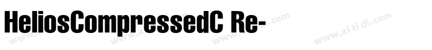HeliosCompressedC Re字体转换